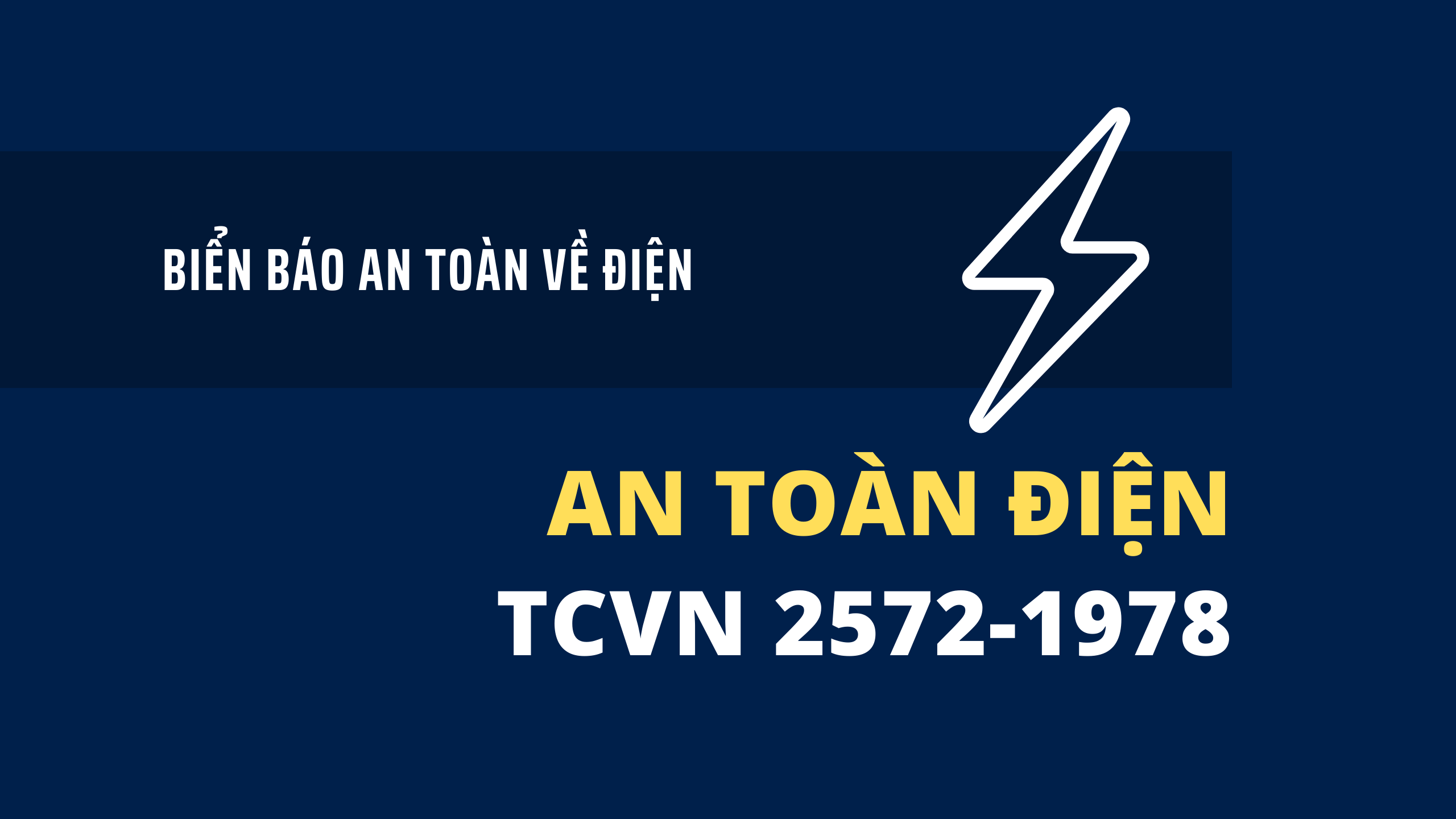 Biển báo an toàn điện