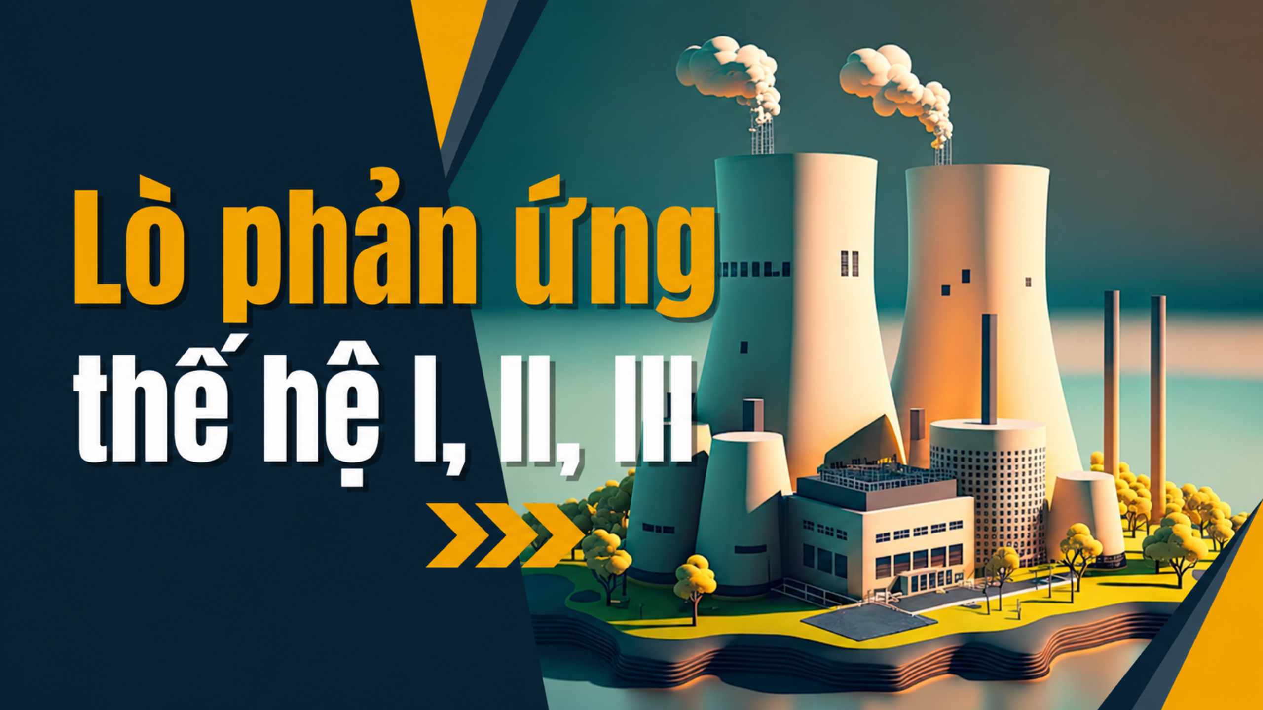 Các dạng lò phản ứng hạt nhân thế hệ I, II và III
